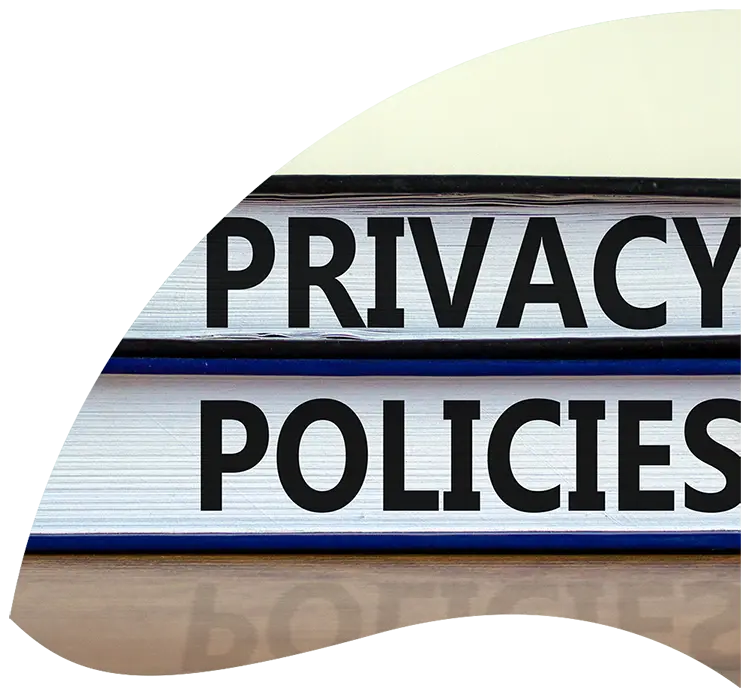 visuel représentant mes mots privacy policies