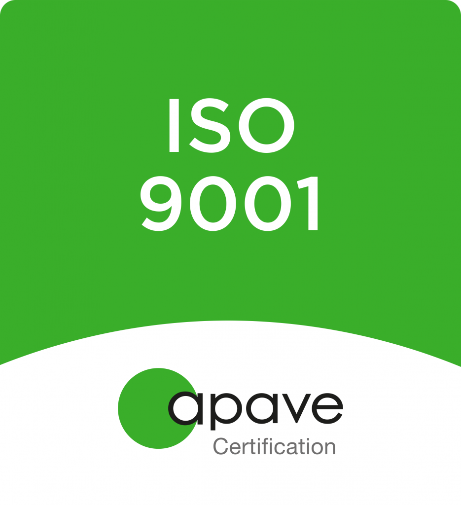Logo Apave Certification ISO9001