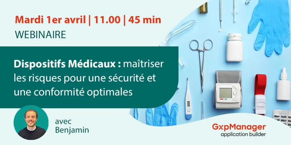 webinaire Analyse de risque pour les dispositifs médicaux